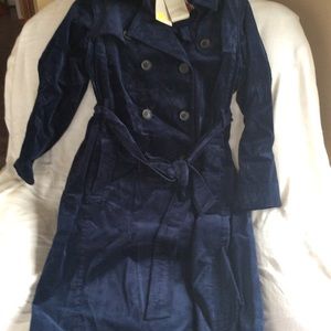 Boden Corduroy Trench Coat